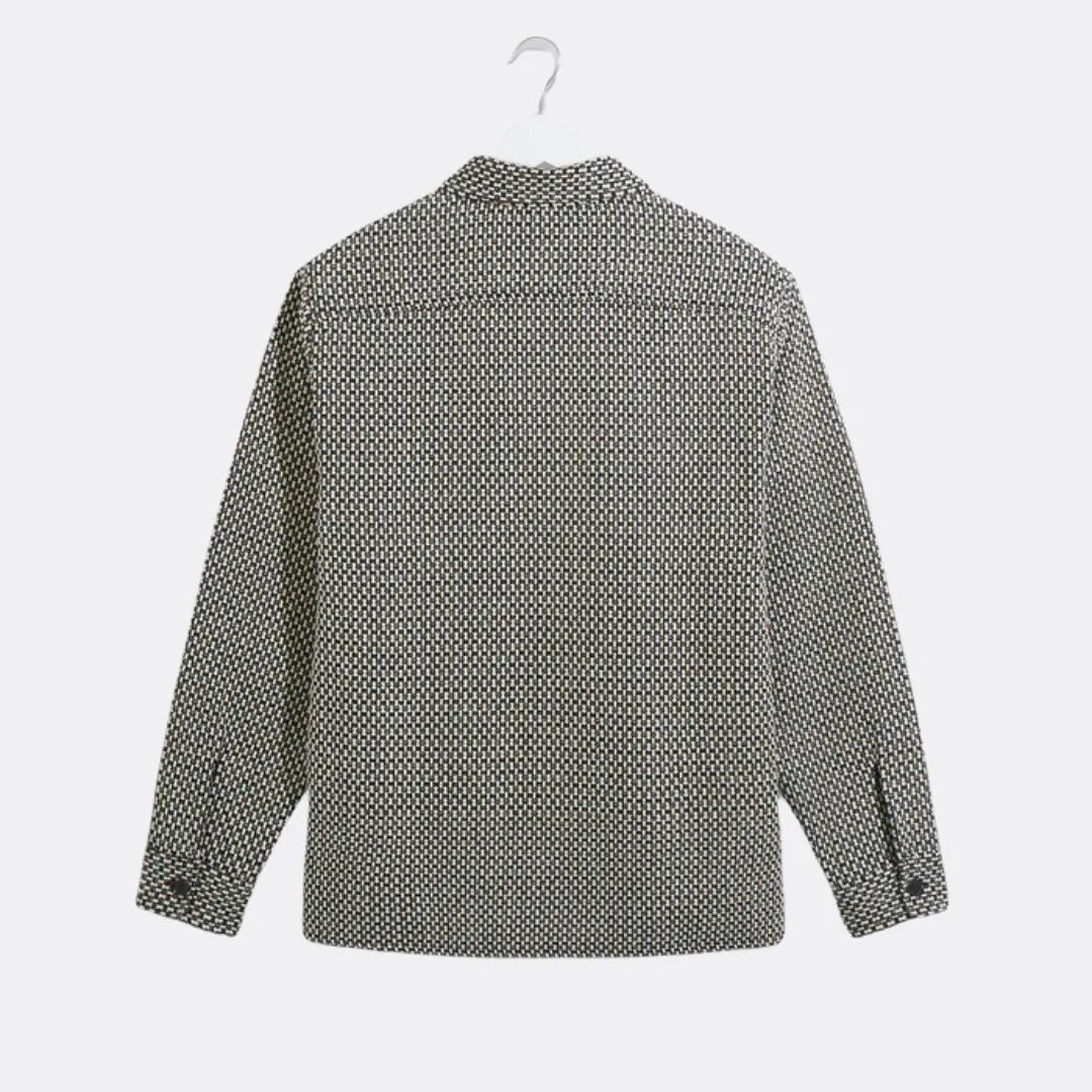 Whiting Overshirt Stepney (Black   Ecru)