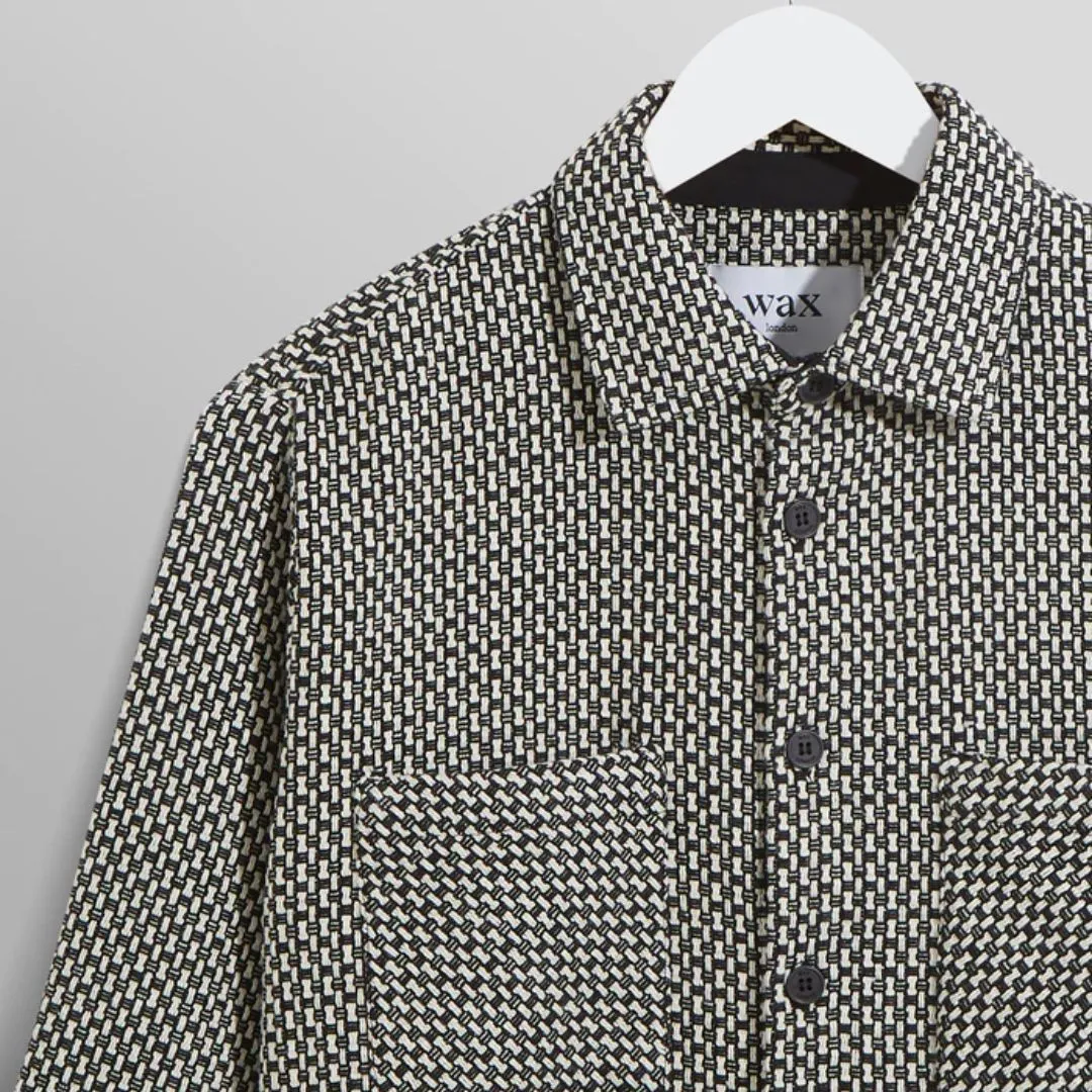 Whiting Overshirt Stepney (Black   Ecru)